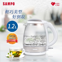 KP-CA12G / 1.2L玻璃快煮壺