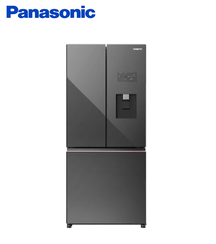 ECONAVI 495L三門變頻電冰箱(無邊框霧面玻璃)